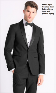 Shawl lapel Tuxedo Suit OM Custom Tailors